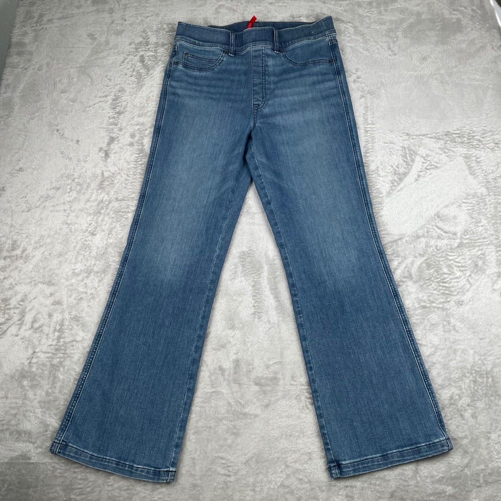 Spanx Flare Jeans Medium Wash Pull On High Rise Tall Large SPWSP202412069